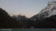 Archiv Foto Webcam Lech Zürs am Arlberg - Blick auf Zug 00:00