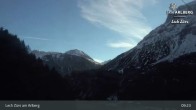 Archiv Foto Webcam Lech Zürs am Arlberg - Blick auf Zug 08:00
