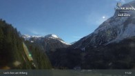 Archiv Foto Webcam Lech Zürs am Arlberg - Blick auf Zug 10:00