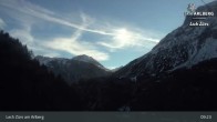 Archiv Foto Webcam Lech Zürs am Arlberg - Blick auf Zug 03:00