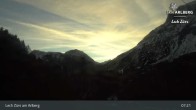Archiv Foto Webcam Lech Zürs am Arlberg - Blick auf Zug 06:00