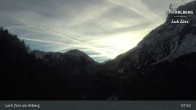 Archiv Foto Webcam Lech Zürs am Arlberg - Blick auf Zug 07:00