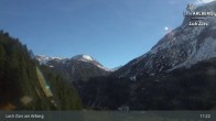 Archiv Foto Webcam Lech Zürs am Arlberg - Blick auf Zug 10:00