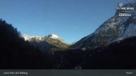 Archiv Foto Webcam Lech Zürs am Arlberg - Blick auf Zug 14:00