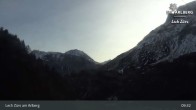 Archiv Foto Webcam Lech Zürs am Arlberg - Blick auf Zug 08:00