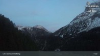 Archiv Foto Webcam Lech Zürs am Arlberg - Blick auf Zug 00:00