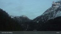 Archiv Foto Webcam Lech Zürs am Arlberg - Blick auf Zug 02:00