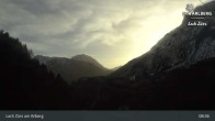 Archiv Foto Webcam Lech Zürs am Arlberg - Blick auf Zug 07:00