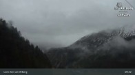 Archiv Foto Webcam Lech Zürs am Arlberg - Blick auf Zug 08:00