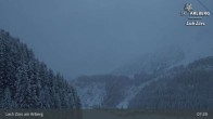 Archiv Foto Webcam Lech Zürs am Arlberg - Blick auf Zug 06:00