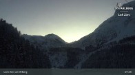 Archiv Foto Webcam Lech Zürs am Arlberg - Blick auf Zug 06:00