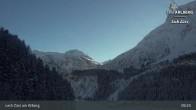 Archiv Foto Webcam Lech Zürs am Arlberg - Blick auf Zug 08:00