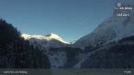 Archiv Foto Webcam Lech Zürs am Arlberg - Blick auf Zug 14:00