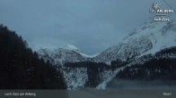 Archiv Foto Webcam Lech Zürs am Arlberg - Blick auf Zug 04:00