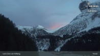Archiv Foto Webcam Lech Zürs am Arlberg - Blick auf Zug 04:00