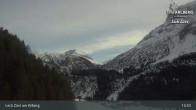 Archiv Foto Webcam Lech Zürs am Arlberg - Blick auf Zug 12:00