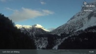 Archiv Foto Webcam Lech Zürs am Arlberg - Blick auf Zug 14:00