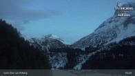 Archiv Foto Webcam Lech Zürs am Arlberg - Blick auf Zug 02:00