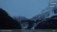 Archiv Foto Webcam Lech Zürs am Arlberg - Blick auf Zug 07:00