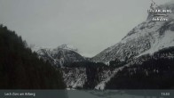 Archiv Foto Webcam Lech Zürs am Arlberg - Blick auf Zug 12:00