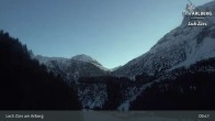 Archiv Foto Webcam Lech Zürs am Arlberg - Blick auf Zug 08:00