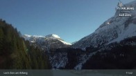 Archiv Foto Webcam Lech Zürs am Arlberg - Blick auf Zug 10:00