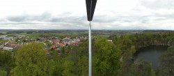 Archived image Webcam Büchlberg - Lookout tower 13:00