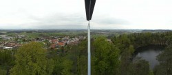 Archived image Webcam Büchlberg - Lookout tower 15:00