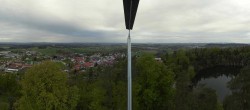 Archived image Webcam Büchlberg - Lookout tower 17:00