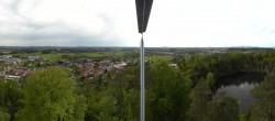 Archived image Webcam Büchlberg - Lookout tower 15:00