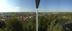 Archived image Webcam Büchlberg - Lookout tower 09:00