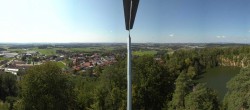 Archived image Webcam Büchlberg - Lookout tower 11:00