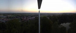 Archived image Webcam Büchlberg - Lookout tower 19:00