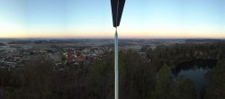 Archiv Foto Webcam Aussichtsturm am Steinbruch Büchlberg 01:00
