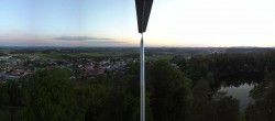 Archiv Foto Webcam Aussichtsturm am Steinbruch Büchlberg 19:00