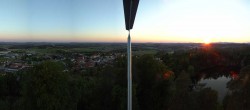 Archiv Foto Webcam Aussichtsturm am Steinbruch Büchlberg 19:00