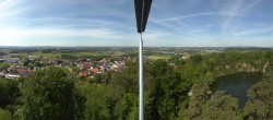 Archived image Webcam Büchlberg - Lookout tower 09:00