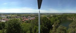 Archived image Webcam Büchlberg - Lookout tower 11:00