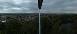 Archiv Foto Webcam Aussichtsturm am Steinbruch Büchlberg 19:00