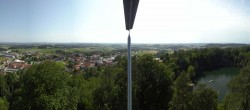 Archived image Webcam Büchlberg - Lookout tower 15:00