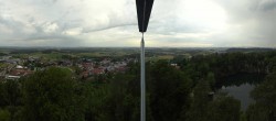 Archiv Foto Webcam Aussichtsturm am Steinbruch Büchlberg 19:00