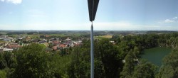 Archiv Foto Webcam Aussichtsturm am Steinbruch Büchlberg 13:00