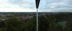 Archiv Foto Webcam Aussichtsturm am Steinbruch Büchlberg 19:00