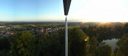 Archiv Foto Webcam Aussichtsturm am Steinbruch Büchlberg 19:00