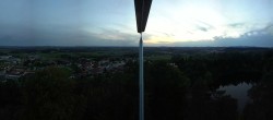 Archiv Foto Webcam Aussichtsturm am Steinbruch Büchlberg 19:00