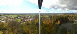 Archived image Webcam Büchlberg - Lookout tower 11:00