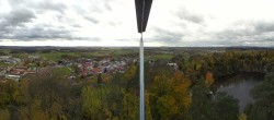 Archived image Webcam Büchlberg - Lookout tower 13:00