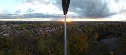 Archived image Webcam Büchlberg - Lookout tower 15:00
