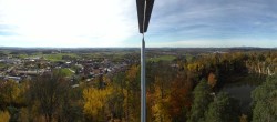 Archived image Webcam Büchlberg - Lookout tower 11:00