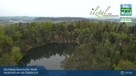 Archived image Webcam Büchlberg - View over quarry lake 07:00